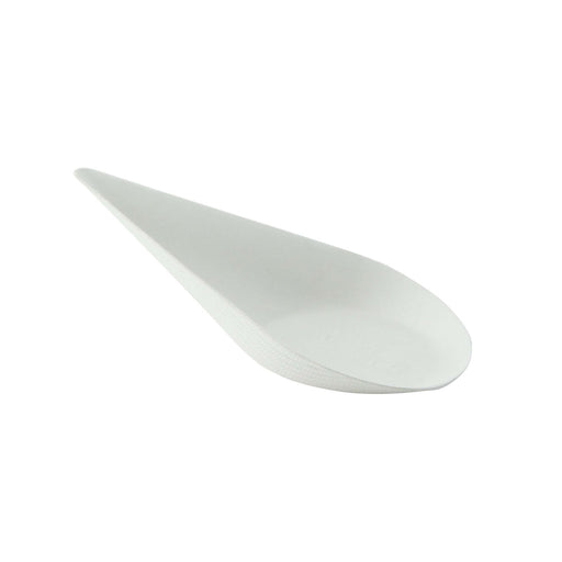 Mise en bouche blanche en pulpe Goutte  105x52mm H30mm-300Pcs