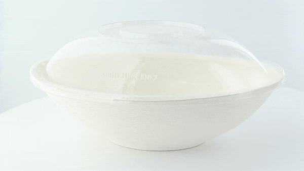 Couvercle BioNchic dôme transparent en plastique PET 240x150mm H43mm-250Pcs