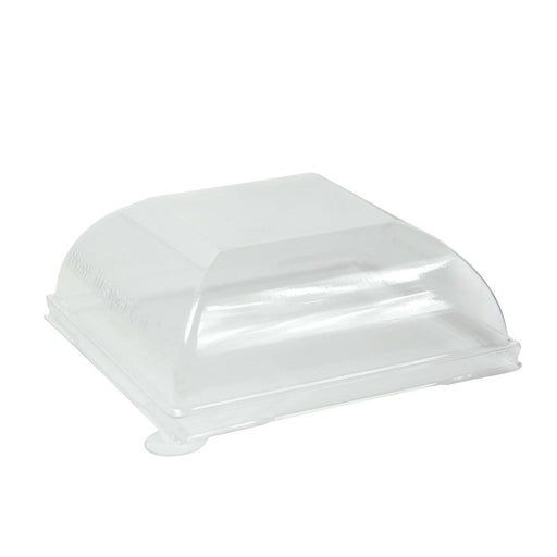Couvercle BioNchic dôme transparent en plastique PET 91x91mm H36mm-100Pcs