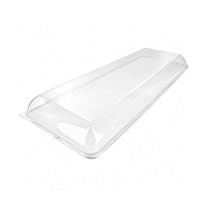 Couvercle BioNchic dôme transparent en plastique PET 404x157mm H33mm-100Pcs
