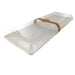 Couvercle BioNchic dôme transparent en plastique PET 404x157mm H33mm-100Pcs