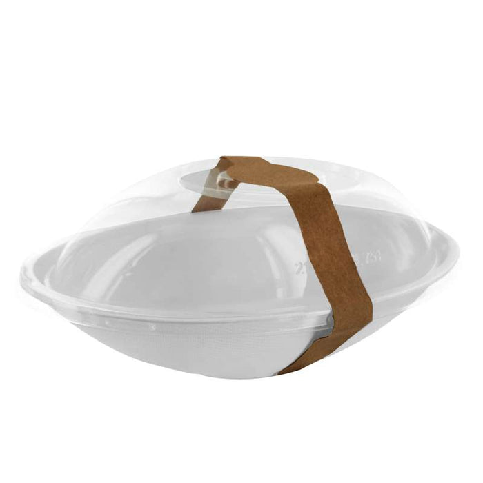 Couvercle BioNchic dôme transparent en plastique PET 223x137mm H43mm-250Pcs