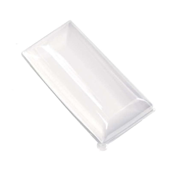 Couvercle BioNchic dôme transparent en plastique PET 180x90mm H30mm-100Pcs