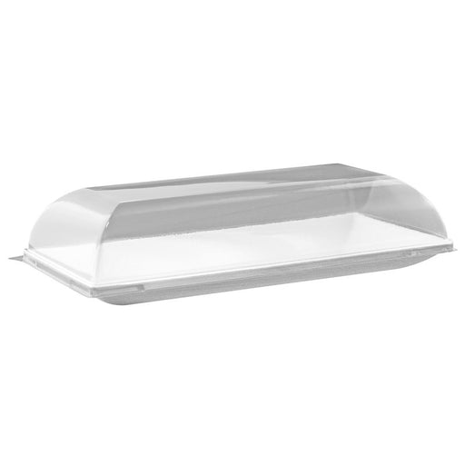 Couvercle BioNchic dôme transparent en plastique PET 180x90mm H30mm-100Pcs