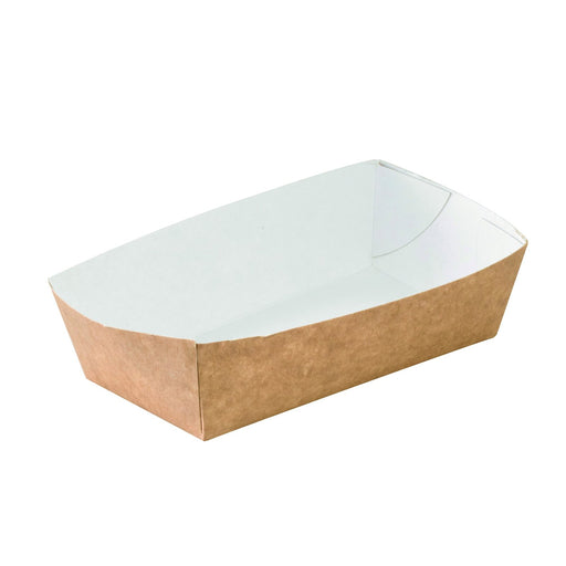 Barquette en carton kraft  120x60mm H37mm 350ml-800Pcs