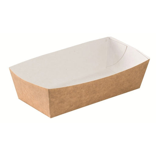 Barquette en carton kraft  140x65mm H42mm 460ml-600Pcs
