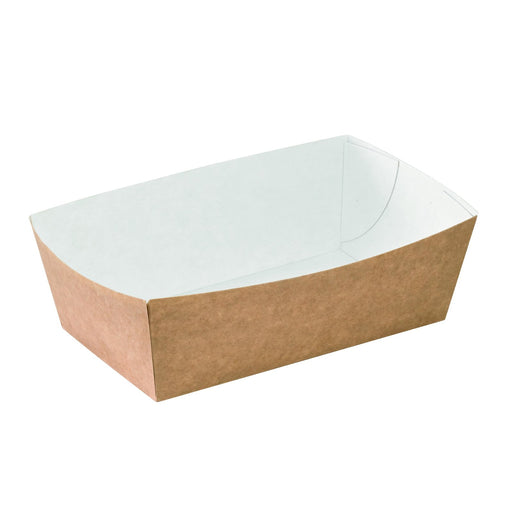Barquette en carton kraft  145x80mm H52mm 750ml-600Pcs