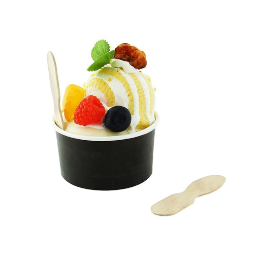 Cuillère à glace bois   H77mm-10000Pcs