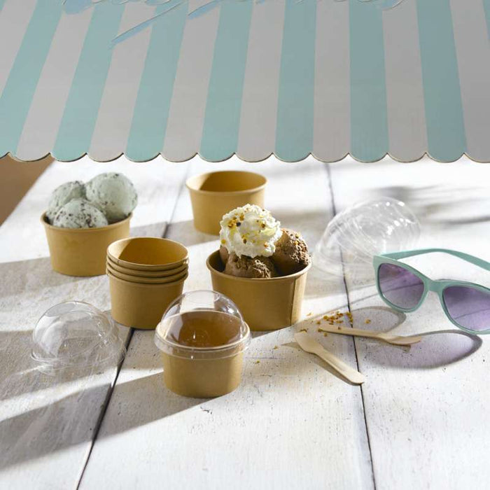 Cuillère à glace bois   H70mm-3000Pcs