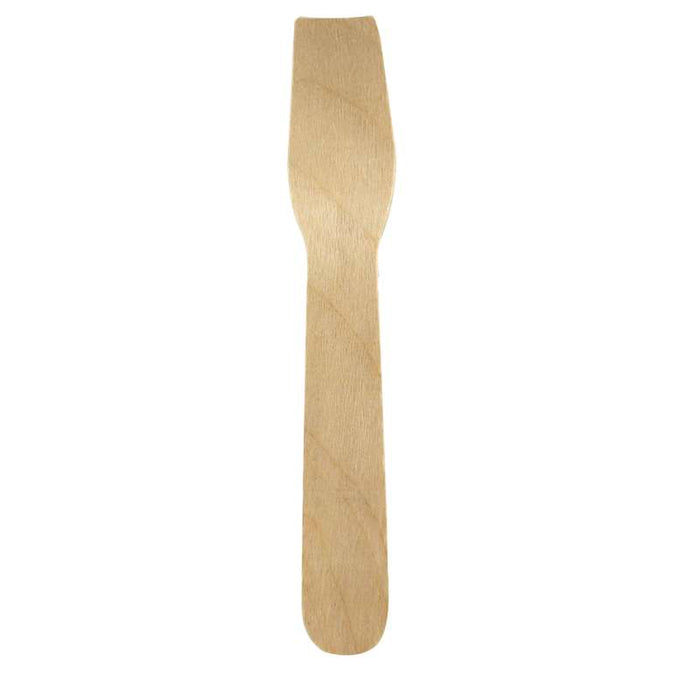 Cuillère à glace bois emballage papier kraft  H95mm-3000Pcs