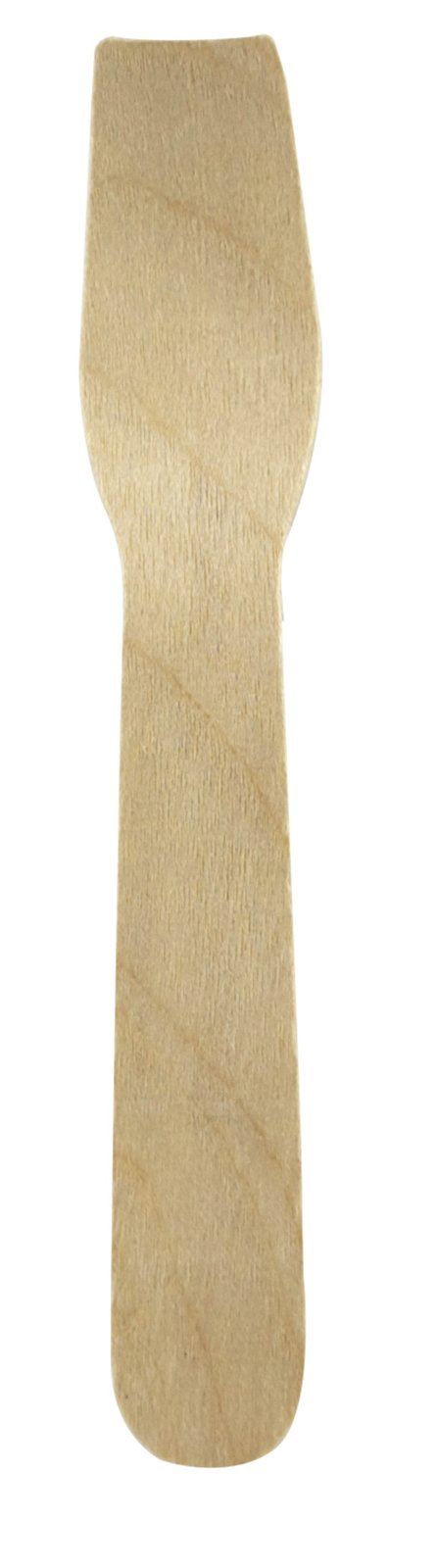Cuillère à glace bois emballage papier kraft  H95mm-3000Pcs