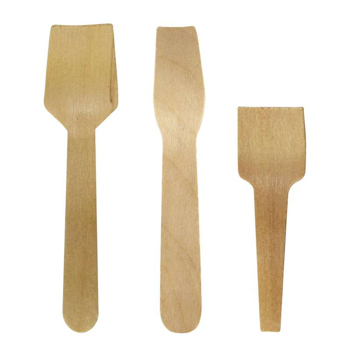 Cuillère en bois pour glace 95mm - 3000Pcs
