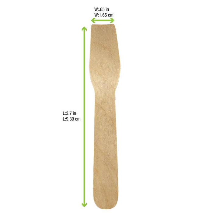 Cuillère en bois pour glace 95mm - 3000Pcs