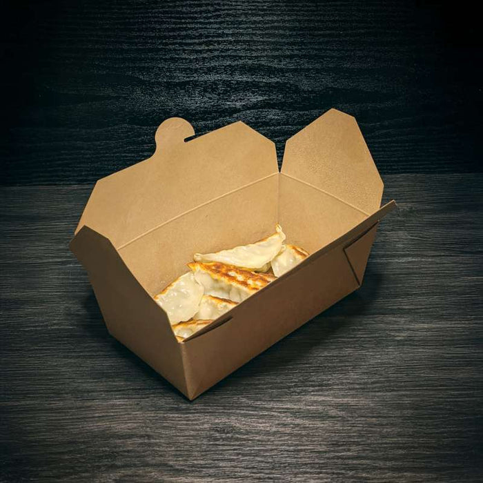 Mini boîte repas carton kraft 120x97mm H38mm 410ml-500Pcs