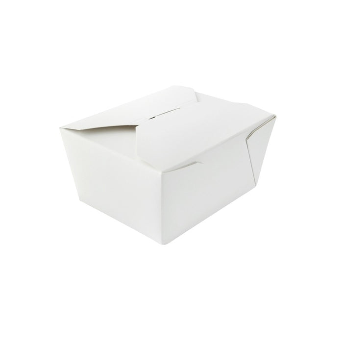 Boîte repas carton blanc 130x105mm H65mm 650ml-450Pcs