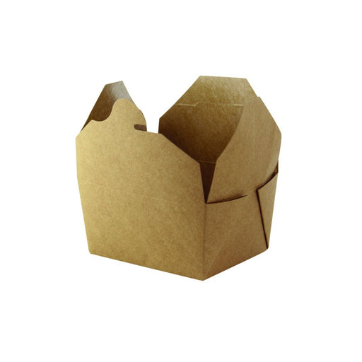 Boite repas carton kraft  215x160mm H48mm 1500ml-200Pcs