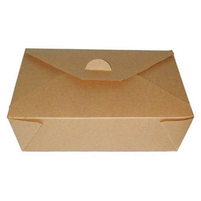Boîte repas carton kraft laminé 217x160mm H50mm 1450ml-200Pcs