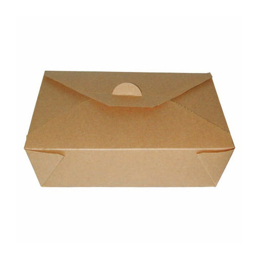 Boîte repas carton kraft laminé 217x160mm H50mm 1450ml-200Pcs