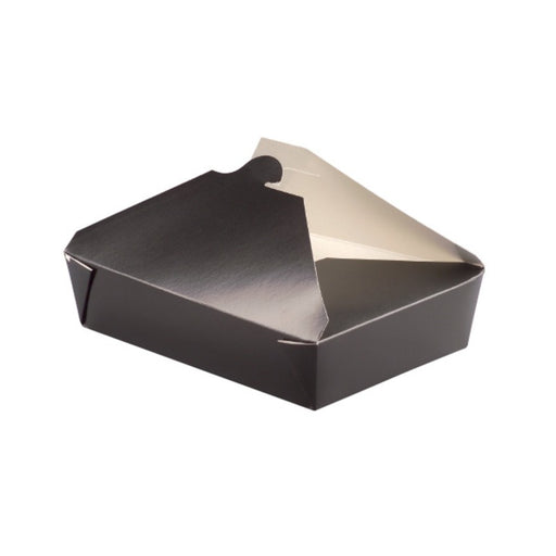 Boîte repas carton noir 217x160mm H50mm 1450ml-200Pcs