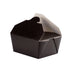 Boîte repas carton noir 216x160mm H65mm 2000ml-200Pcs