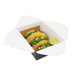 Boîte repas carton noir 227x165mm H92mm 3000ml-160Pcs