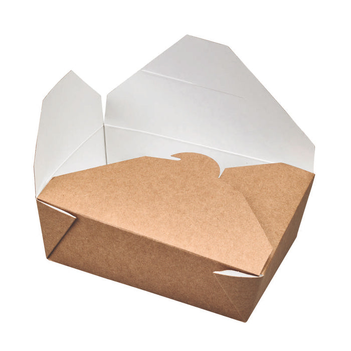 Boite repas carton kraft  155x117mm H50mm 800ml-450Pcs