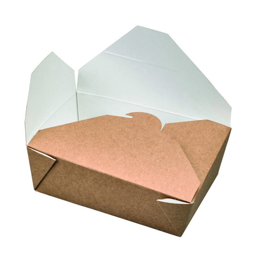 Boite repas carton kraft  155x117mm H50mm 800ml-450Pcs