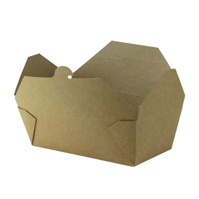 Boîte repas carton kraft laminé 185x102mm H59mm 1000ml-250Pcs