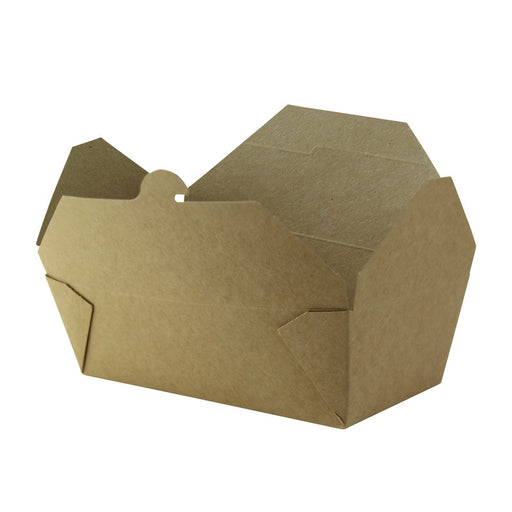 Boîte repas carton kraft laminé 185x102mm H59mm 1000ml-250Pcs