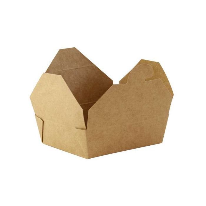 Mini boîte repas carton kraft 120x97mm H38mm 410ml-500Pcs