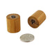 Mini set bambou sel et poivre  18x18mm H40mm-100Pcs