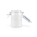 Mini bocal en verre avec joint silicone bleu foncé   H119,2mm 200ml - 24Pcs