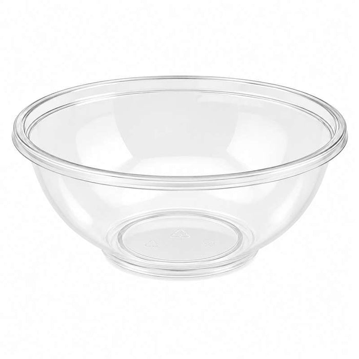 Grand saladier rond en PET cristal Ø305mm H116mm 4500ml - 36Pcs