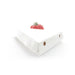 Boite carton blanc triangulaire pour part de pizza  235x229mm H45mm-400Pcs