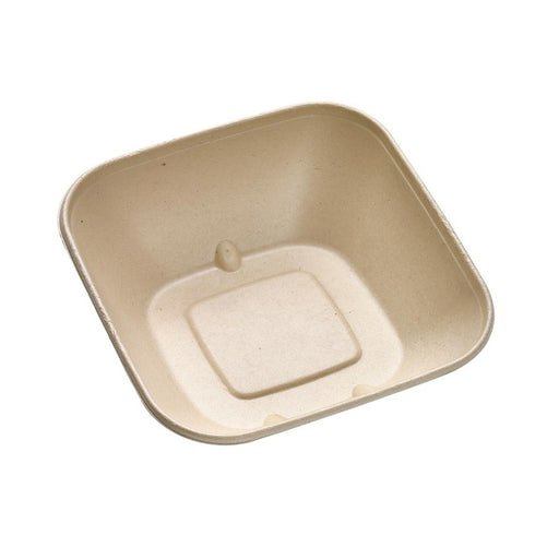 Bol pulpe biseauté brun  183x183mm H70mm 840ml-200Pcs