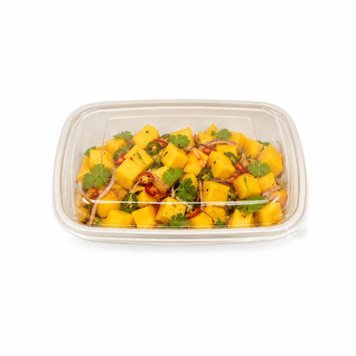 Couvercle transparent en plastique PET 189x189mm H50mm-200Pcs