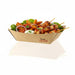 Barquette kraft ingraissable avec PE  245x165mm H50mm 1200ml-500Pcs