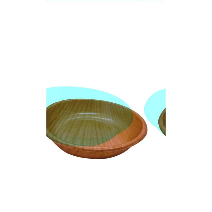 Bol rond effet bois de pin en polystyrène Ø188mm H40mm 700ml - 400Pcs