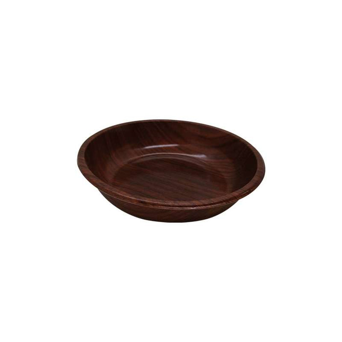 Bol repas rond effet bois de teck en polystyrène 930ml - 200Pcs