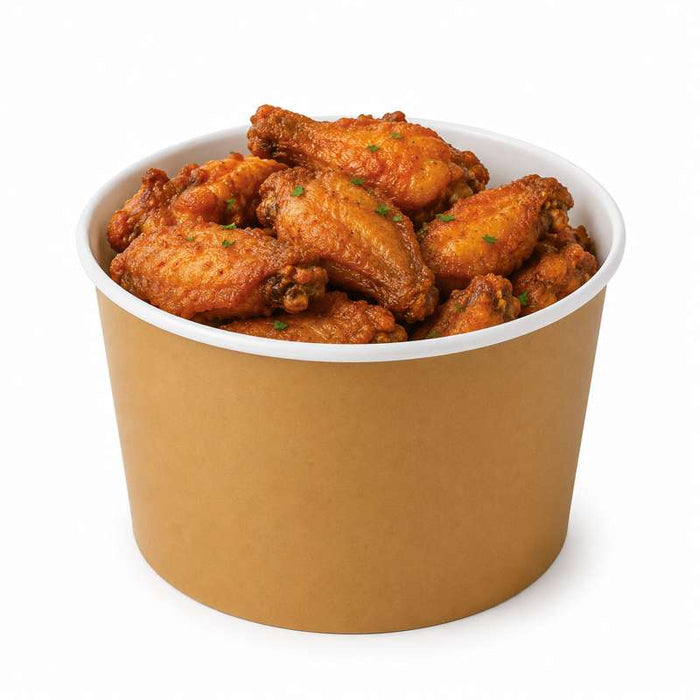Bucket geant en carton impression kraft   H169mm 4 100ml - 114Pcs