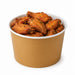 Bucket geant en carton impression kraft   H169mm 4 100ml - 114Pcs