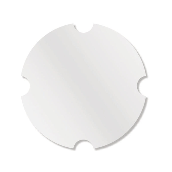 Disque de fermeture en carton blanc pour seau à poulet Ø202mm - 300Pcs