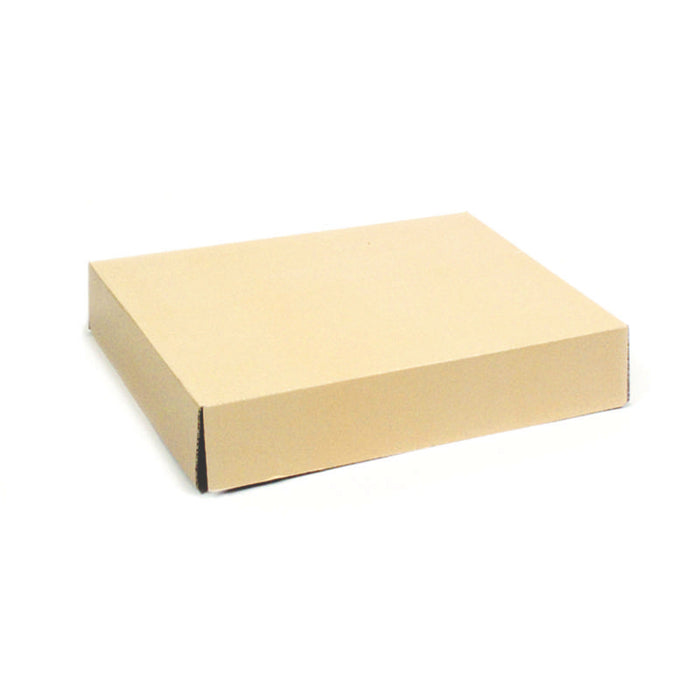 Couvercle ivoire en carton pour plateau repas 325x260mm H6mm - 100Pcs