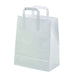 Sac cabas papier blanc recyclé 260x140mm H320mm-250Pcs