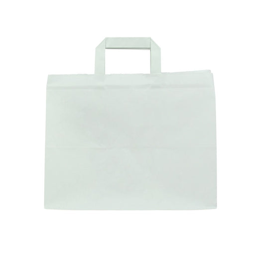 Sac cabas papier blanc  320x200mm H250mm-250Pcs