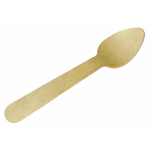 Cuillère à café bois   H100mm-3000Pcs