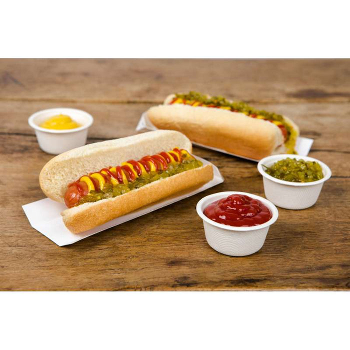 Support hot-dog carton impression journal  180x40mm H19mm-1000Pcs
