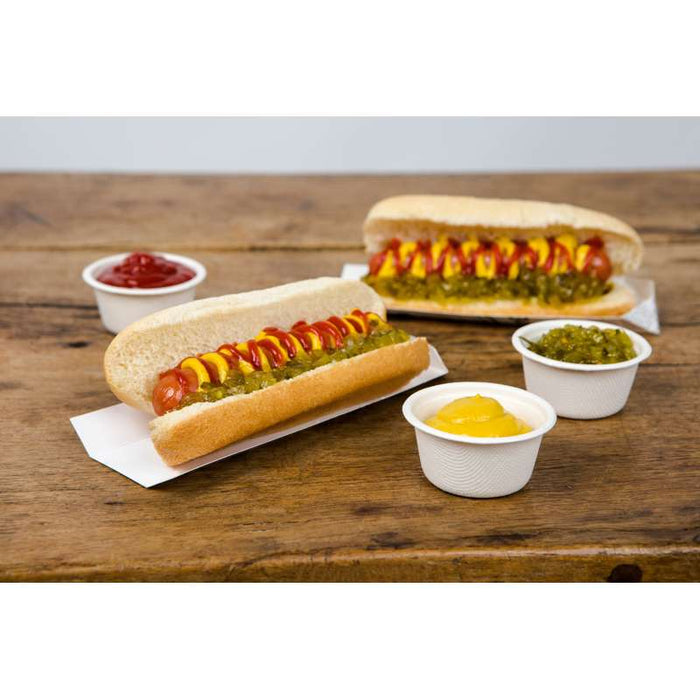 Support hot-dog carton impression journal  180x40mm H19mm-1000Pcs