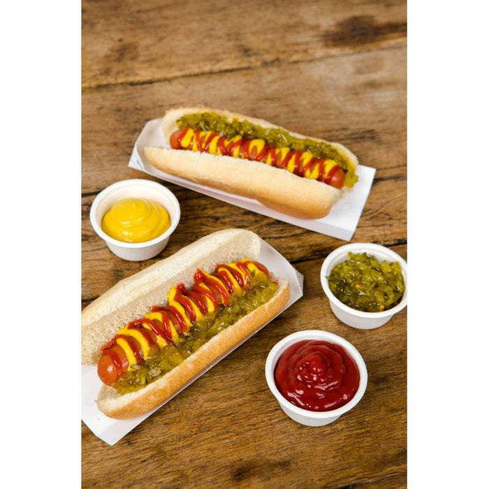 Support hot-dog carton impression journal  180x40mm H19mm-1000Pcs