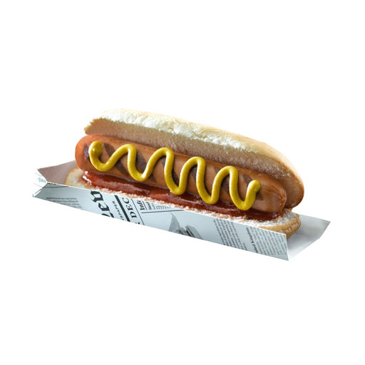 Support hot-dog carton impression journal  180x40mm H19mm-1000Pcs